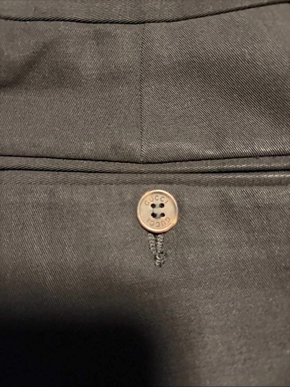 Gucci Classic Black Men's Dress Pants